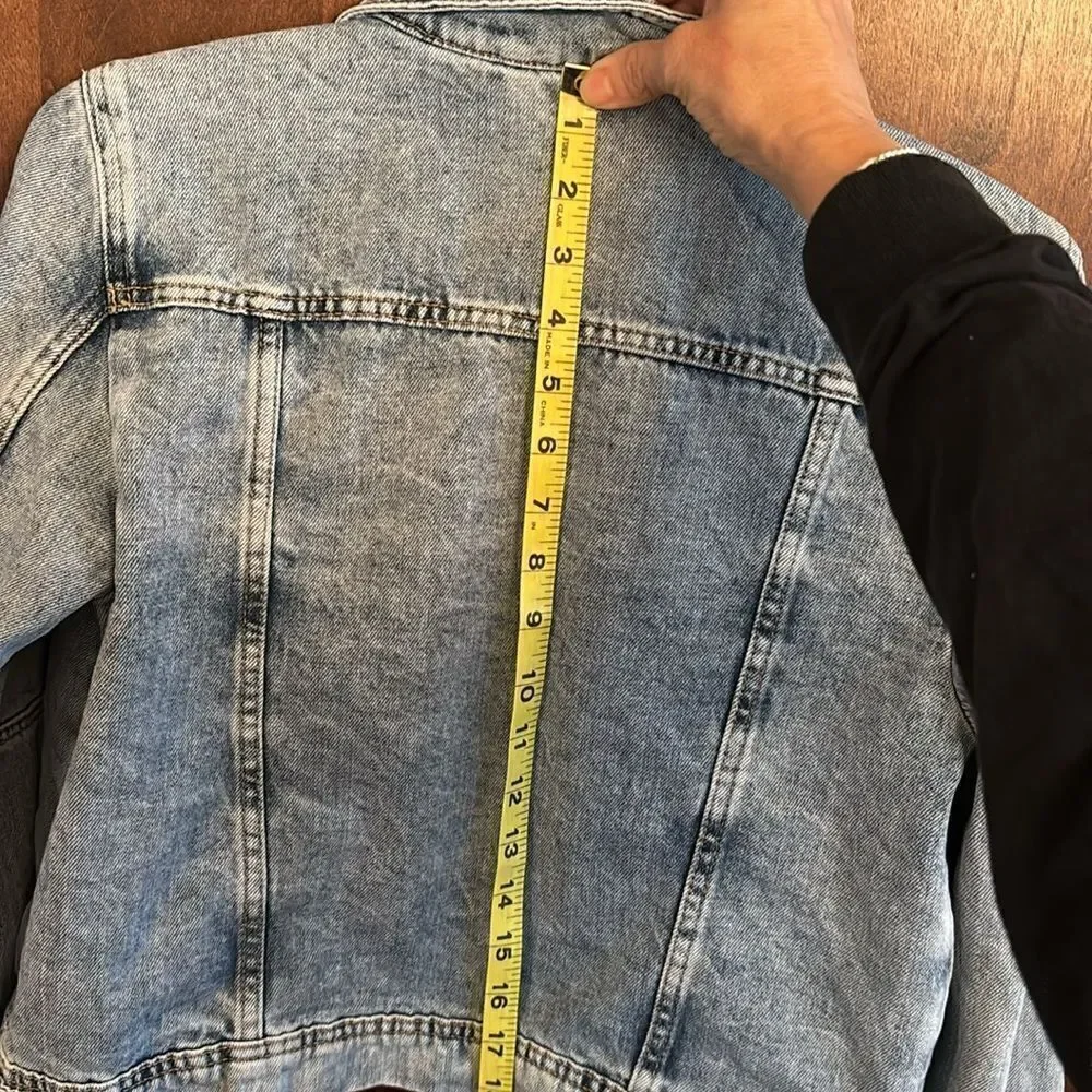 We the Free Rumors Denim Jacket- S=4-6 - Picture 7 of 10